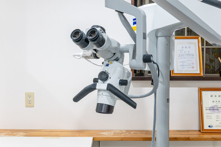 最新の設備による正確な治療